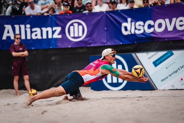 Beachvolleyball Männer Allianz German Beach Tour 2026 Tourstop Berlin 07.06.2026 Max Just Berlin Funkhaus Beach Berlin Deutschland