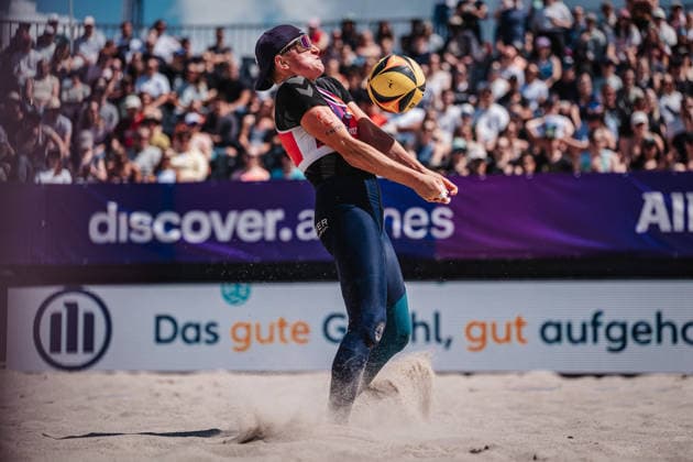 Beachvolleyball Frauen Allianz German Beach Tour 2026 Tourstop Berlin 07.06.2026 Melanie Gernert Berlin Funkhaus Beach Berlin Deutschland