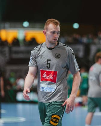Florian Kranzmann (TSV GWD Minden, 05) pre game SC DHfK Leipzig - TSV GWD Minden. Bundesliga, Herren Handball, 25 26, GER, Leipzig, Quarterback Immobilien Arena, Round 34 Leipzig Quarterback Immobilien Arena Sachsen GER Copyright: xBillmanxDubex