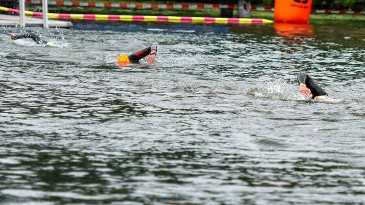 Erster Enni-Triathlon Moers ** NUR FÜR REDAKTIONELLE ZWECKE ** EDITORIAL USE ONLY **<p>, beim ersten Enni-Triathlon am Sonntag, den 07.06.2026, in Moers. Deutschland NRW Moers Copyright: ChristianxCreon