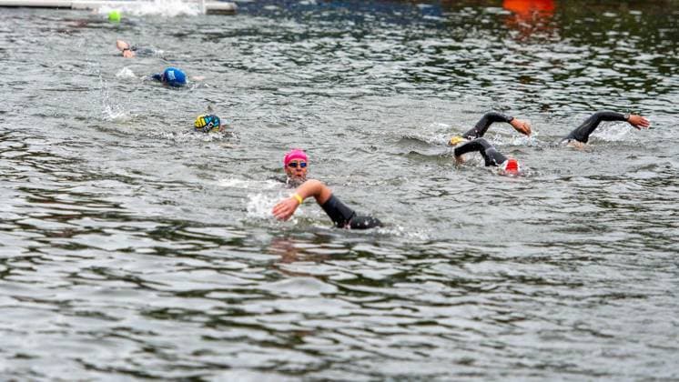 Erster Enni-Triathlon Moers ** NUR FÜR REDAKTIONELLE ZWECKE ** EDITORIAL USE ONLY **<p>, beim ersten Enni-Triathlon am Sonntag, den 07.06.2026, in Moers. Deutschland NRW Moers Copyright: ChristianxCreon