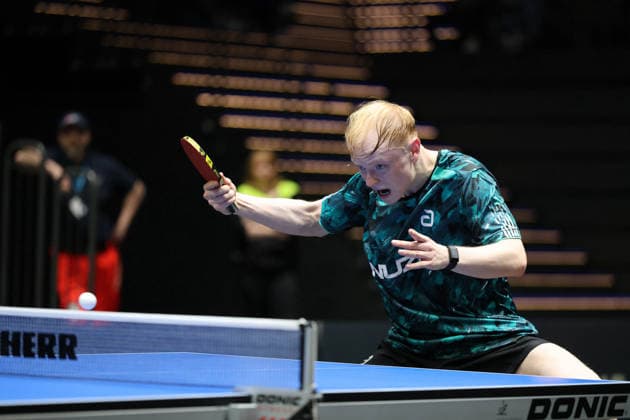 Andre Bertelsmeier GER Erfurt TT Finals 2026 Deutsche Meisterschaft, Tischtennis Messehalle Erfurt 07.06.2026. GER Erfurt TT Finals 2026 Deutsche Meisterschaft, Tischtennis Messehalle Erfurt 07.06.2026 Thueringen Deutsche Meiterschaft 06.06.2026 Erfurt