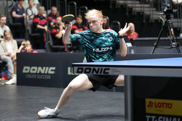 Andre Bertelsmeier GER Erfurt TT Finals 2026 Deutsche Meisterschaft, Tischtennis Messehalle Erfurt 07.06.2026. GER Erfurt TT Finals 2026 Deutsche Meisterschaft, Tischtennis Messehalle Erfurt 07.06.2026 Thueringen Deutsche Meiterschaft 06.06.2026 Erfurt