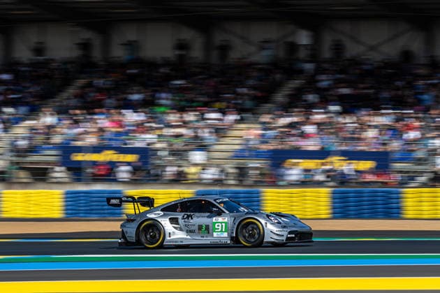 AUTOMOBILE : 24 Heures du Mans - Essais - 07 06 2026 91 Manthey DK Engineering (DEU) Porsche 911 GT3 R (LMGT3) James Cottingham (GBR) Timur Boguslavskiy Ayhancan Güven (TUR) during the test day for the 24 Hours of Le Mans, the third round of the 2026 FIA WEC Championship, at the 24 Hours of Le Mans circuit on June 7, 2026 in France. Le MansFrance  Copyright: xKristofxVermeulen MPSxAgencyx