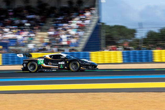 AUTOMOBILE : 24 Heures du Mans - Essais - 07 06 2026 74 Kessel Racing (SUI) Ferrari 296 LMGT3 Evo (LMGT3) Dustin Blattner (USA) Lorenzo Patrese (ITA) Dennis Marschall (GER) during the test day for the 24 Hours of Le Mans, the third round of the 2026 FIA WEC Championship, at the 24 Hours of Le Mans circuit on June 7, 2026 in France. Le MansFrance  Copyright: xKristofxVermeulen MPSxAgencyx