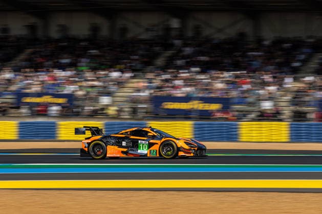 AUTOMOBILE : 24 Heures du Mans - Essais - 07 06 2026 10 Garage 59 (GBR) GMcLaren 720S LMGT3 Evo (LMGT3) Antares Au (HKG) Thomas Fleming (GBR) Marvin Kirchhöfer (GER) during the test day for the 24 Hours of Le Mans, the third round of the 2026 FIA WEC Championship, at the 24 Hours of Le Mans circuit on June 7, 2026 in France. Le MansFrance  Copyright: xKristofxVermeulen MPSxAgencyx