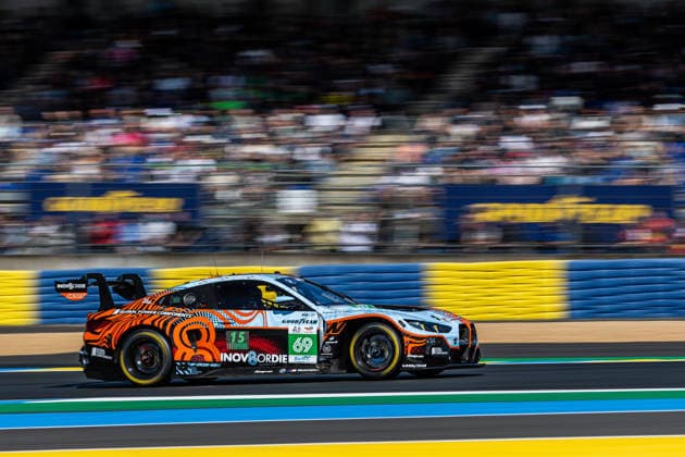 AUTOMOBILE : 24 Heures du Mans - Essais - 07 06 2026 69 Team WRT (BEL) BMW M4 (LMGT3) Anthony Mcintosh (USA) Parker Thompson (CAN) Daniel Harper (IRL) during the test day for the 24 Hours of Le Mans, the third round of the 2026 FIA WEC Championship, at the 24 Hours of Le Mans circuit on June 7, 2026 in France. Le MansFrance  Copyright: xKristofxVermeulen MPSxAgencyx