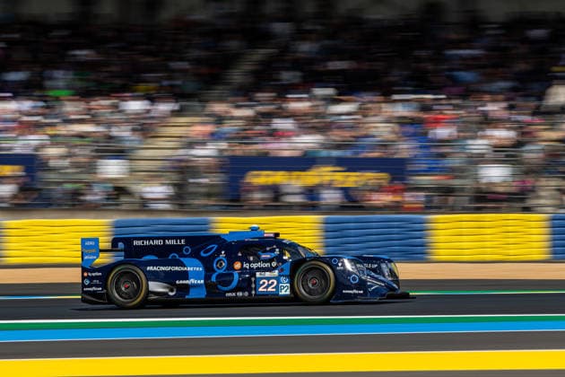 AUTOMOBILE : 24 Heures du Mans - Essais - 07 06 2026 22 United Autosports (GBR) Oreca 07 Gibson (LMP2) GrÃ goire Saucy (CHE) Rasmus Lindh (SWE) Mikkel Jensen (DEN) during the test day for the 24 Hours of Le Mans, the third round of the 2026 FIA WEC Championship, at the 24 Hours of Le Mans circuit on June 7, 2026 in France. Le MansFrance  Copyright: xKristofxVermeulen MPSxAgencyx