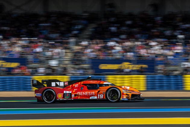 AUTOMOBILE : 24 Heures du Mans - Essais - 07 06 2026 19 Genesis Magma Racing (KOR) Genesis GMR-001 (Hypercar) Mathieu JAMINET (FRA) - Paul-Loup CHATIN (FRA) GDaniel JUNCADELLA (ESP) during the test day for the 24 Hours of Le Mans, the third round of the 2026 FIA WEC Championship, at the 24 Hours of Le Mans circuit on June 7, 2026 in France. Le MansFrance  Copyright: xKristofxVermeulen MPSxAgencyx