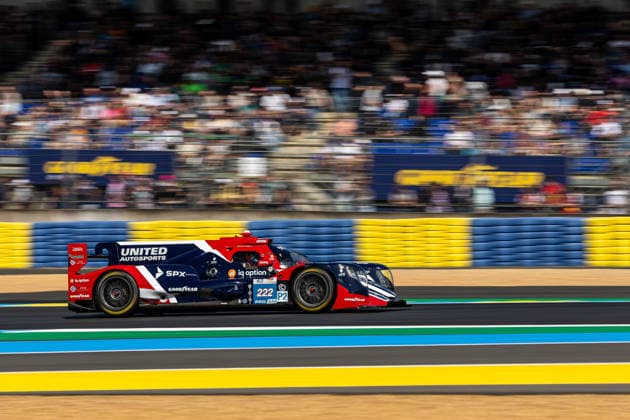 AUTOMOBILE : 24 Heures du Mans - Essais - 07 06 2026 222 United Autosports (GBR) Oreca 07 Gibson (LMP2 Pro-Am) Daniel Schneider (BRA) Benjamin Hanley (GBR) Oliver Jarvis (GBR) during the test day for the 24 Hours of Le Mans, the third round of the 2026 FIA WEC Championship, at the 24 Hours of Le Mans circuit on June 7, 2026 in France. Le MansFrance  Copyright: xKristofxVermeulen MPSxAgencyx