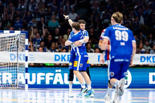07.06.2026, GER, Handball, Maenner, Saison 25 26, Daikin 1.Bl, 34.Spieltag, ThSV Eisenach - HSV Hamburg (Handball Verein Hamburg) 99817 Eisenach Werner-Assmann-Halle Am Sportp Thueringen Deutschland