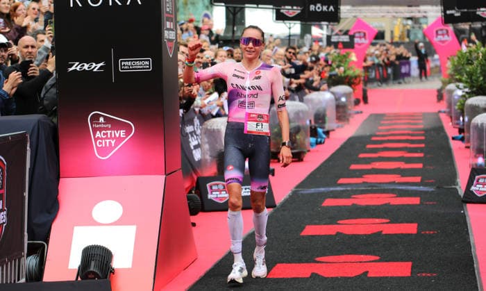 Ironman in Hamburg 2026: Laura Philipp (Deutschland) wird Zweite bei der EM.