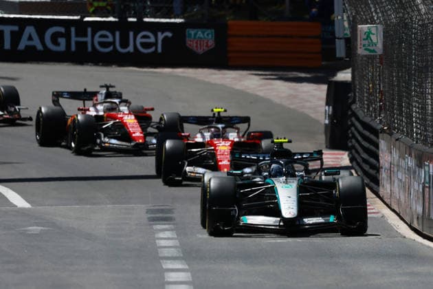 F1 - MONACO GRAND PRIX 2026 12 KIMI ANTONELLI Andrea (ita), Mercedes AMG F1 Team W17, action during the Formula 1 Grand Prix de Canada 2026, 6th round of the 2026 Formula One World Championship, WM, Weltmeisterschaft from June 5 to 7, 2026 on the Circuit de Monaco, in Monte-Carlo, Monaco - Monte-CarloMonaco  Copyright: xDPPIx