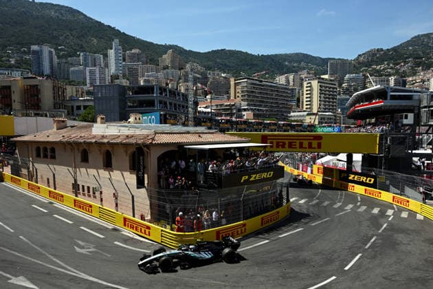 F1 - MONACO GRAND PRIX 2026 12 KIMI ANTONELLI Andrea (ita), Mercedes AMG F1 Team W17, action during the Formula 1 Grand Prix de Canada 2026, 6th round of the 2026 Formula One World Championship, WM, Weltmeisterschaft from June 5 to 7, 2026 on the Circuit de Monaco, in Monte-Carlo, Monaco - Monte-CarloMonaco  Copyright: xDPPIx