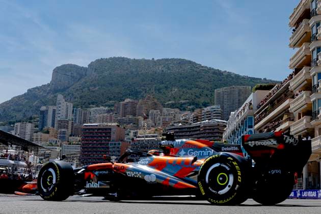 MONACO - Formula 1 driver Oscar Piastri of McLaren Mastercard Formula 1 Team during the Formula 1 Monaco Grand Prix on the Monaco Street Circuit on June 6, 2026 in Monaco, Monaco. (Photo by DeFodi Images) -