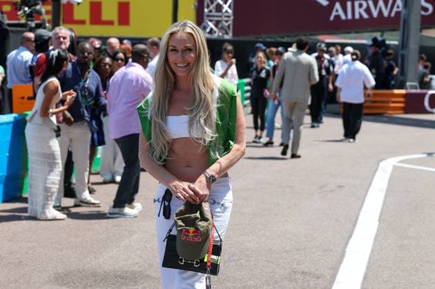 Amerikanische Skirennläuferi Lindsey Vonn, Rennen, Grosser Preis von Monaco, Motorsport, Herren, Formel 1, 07.06.2026 Monte Carlo Monaco MCO