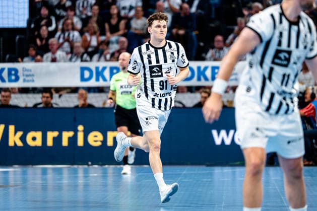 07.06.2026, xdobgx, Handball Daikin HBL, THW Kiel - TBV Lemgo Lippe v.l. Bence Imre (Kiel, 91) Jubel, Torjubel, jubelt ueber das Tor, celebrate the goal, celebration