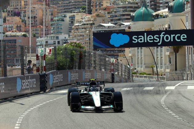 F1 - MONACO GRAND PRIX 2026 12 KIMI ANTONELLI Andrea (ita), Mercedes AMG F1 Team W17, action during the Formula 1 Grand Prix de Canada 2026, 6th round of the 2026 Formula One World Championship, WM, Weltmeisterschaft from June 5 to 7, 2026 on the Circuit de Monaco, in Monte-Carlo, Monaco - Monte-CarloMonaco  Copyright: xDPPIx