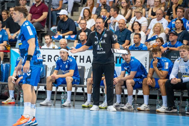 Handball I Herren I Saison 2025-2026 I Bundesliga I 34. Spieltag I TVB Stuttgart - HC Erlangen I 07.06.2026 Misha Kaufmann (Trainer, TVB Stuttgart) Stuttgart Porsche Arena Baden-Württemberg Deutschland