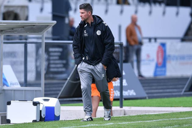 Fußball Oberliga Niederrhein 34. Spieltag ETB Schwarz-Weiß Essen - TSV Meerbusch am 07.06.2026 im Uhlenkrugstadion in Essen Christian Dorda ( Trainer Cheftrainer ETB SW Essen )