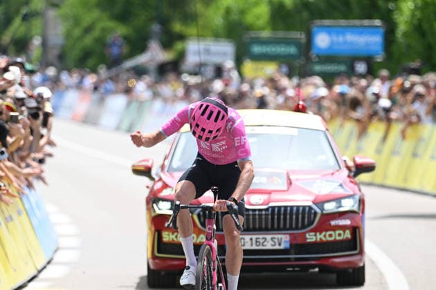 07-06-2026 Tour Auvergne - Rhone Alpes; Tappa 01 Vizille - Saint Ismier; 2026, Ef Education - Easypost; Baudin, Alex; Saint Ismier; 