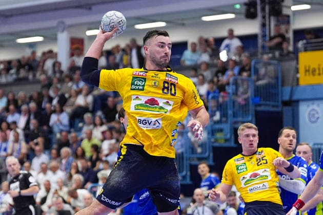 07.06.2026, xydrx, Handball, 1.HBL, VfL Gummersbach - Rhein-Neckar Löwen, Schwalbe-Arena: Jannik Kohlbacher (Rhein-Neckar Loewen, 80)