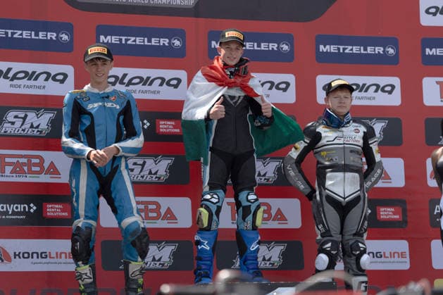 MOTORS - Supermoto - FIM Supermoto World Championship, WM, Weltmeisterschaft 2026 - Grand Prix of Piedmont Photo by IPA ABACAPRESS.COM85439333 - Awards Ceremony during FIM Supermoto World Championship 2026 - Grand Prix of Piemonte, Supermoto race in Busca, Italy, June 07 2026 Busca Italy  Copyright: xIPAxSport ABACAx