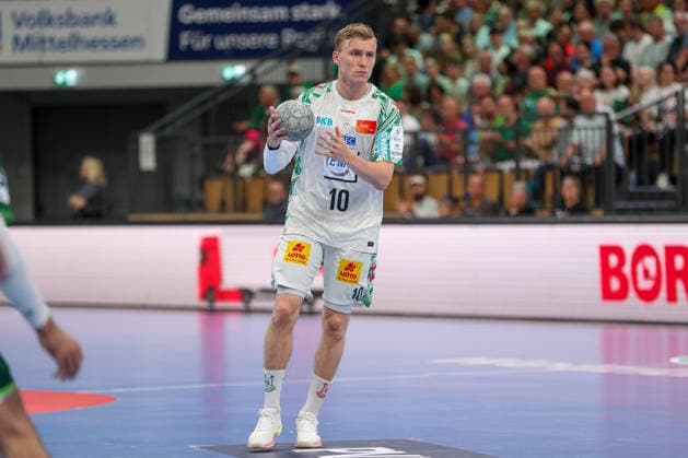 07.06.2026, xgox, Handball - Daikin HBL HSG Wetzlar - SC Magdeburg emspor, v.l. Gisli Thorgeir Kristjansson (Magdeburg, 10) am Ball, plays the ball Wetzlar