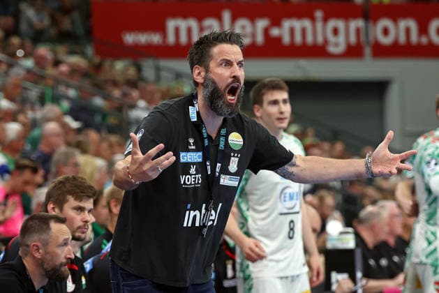 07.06.2026, xovx, Handball Daikin Handball-Bundesliga, HSG Wetzlar - SC Magedeburg Trainer Bennet Wiegert (SC Magdeburg) Wetzlar Buderus Arena Hessen Deutschland (DE)