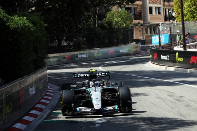 F1 - MONACO GRAND PRIX 2026 12 KIMI ANTONELLI Andrea (ita), Mercedes AMG F1 Team W17, action during the Formula 1 Grand Prix de Canada 2026, 6th round of the 2026 Formula One World Championship, WM, Weltmeisterschaft from June 5 to 7, 2026 on the Circuit de Monaco, in Monte-Carlo, Monaco - Monte-CarloMonaco  Copyright: xDPPIx