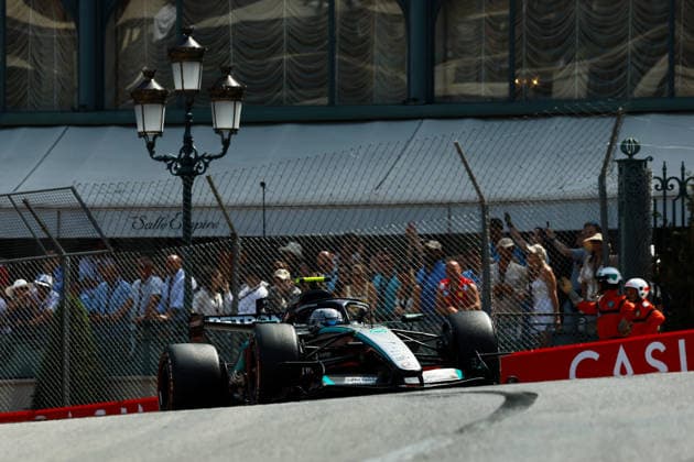 F1 - MONACO GRAND PRIX 2026 12 KIMI ANTONELLI Andrea (ita), Mercedes AMG F1 Team W17, action during the Formula 1 Grand Prix de Canada 2026, 6th round of the 2026 Formula One World Championship, WM, Weltmeisterschaft from June 5 to 7, 2026 on the Circuit de Monaco, in Monte-Carlo, Monaco - Monte-CarloMonaco  Copyright: xDPPIx