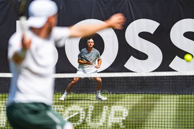 Tennis, Boss Open 2026, Stuttgart, TC Weissenhof, Marc-Andrea Huesler (SUI) BOSS OPEN STUTTGART 2026