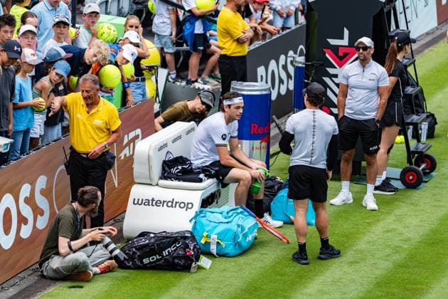 Tennis, Boss Open 2026, Stuttgart, TC Weissenhof, Taylor Fritz (USA) BOSS OPEN STUTTGART 2026