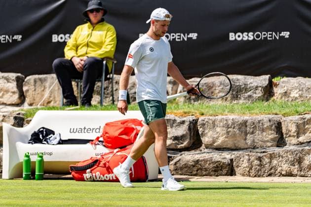 Tennis, Boss Open 2026, Stuttgart, TC Weissenhof, Gauthier Onclin (BEL) BOSS OPEN STUTTGART 2026