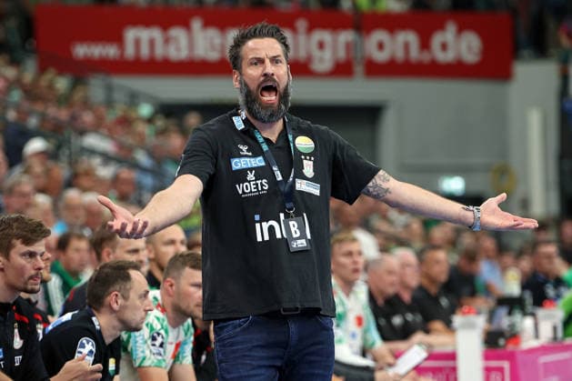 07.06.2026, xovx, Handball Daikin Handball-Bundesliga, HSG Wetzlar - SC Magedeburg Trainer Bennet Wiegert (SC Magdeburg) Wetzlar Buderus Arena Hessen Deutschland (DE)