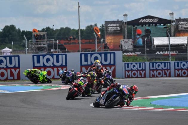 MOTO - MOTO GP - HUNGARY GRAND PRIX 2026 20 QUARTARARO Fabio (fra), Monster Energy Yamaha MotoGP Team, Yamaha YZR-M1, action 11 MOREIRA Diogo (bra), Pro Honda LCR, Honda RC213V, action during the 2026 MotoGP Grand Prix of Hungary , on Balaton Park circuit, from June 5 to 7, in Hungary - Balaton ParkHungary  Copyright: xGIGIxSOLDANOx