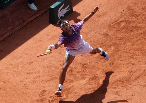 June 7, 2026, Paris, Ile De France, France: FLAVIO COBOLLI of Italy during the match against A. Zverev of Germany in the final of tennis tournament Roland Garros, Paris, France. Paris France - ZUMAc278 20260607_zsp_c278_006 Copyright: xMarcinxCholewinskix