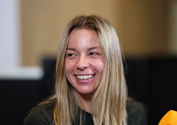 June 7, 2026, Paris, Ile De France, France: MAJA CHWALINSKA of Poland during the press briefing one day after womenÃ¢â‚¬â ¢s final of tennis tournament Roland Garros, Paris, France. Paris France - ZUMAc278 20260607_zsp_c278_016 Copyright: xMarcinxCholewinskix