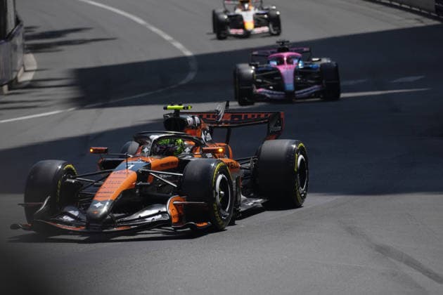 Formel 1 Louis Vuitton Grand Prix Monaco 2026 07.06.2026, Circuit de Monaco, Monte Carlo, Formel 1 Louis Vuitton Grand Prix Monaco 2026 ,im Bild Lando Norris (GBR), McLaren Mastercard F1 Team