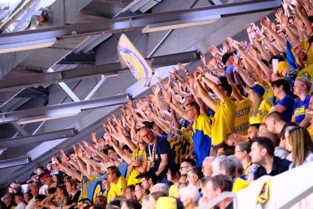 ProA Playoff Finale - Phoenix Hagen vs. Bozic Estriche Knights Kirchheim, Hagen, 07.06.2026, Ischelandhalle Hagen Fans von Phoenix Hagen; ProA Playoff Finale - Phoenix Hagen vs. Bozic Estriche Knights Kirchheim, Hagen, 07.06.2026, Ischelandhalle Hagen