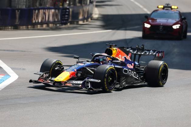 Schlusslicht Max Verstappen (Oracle Red Bull Racing 3), Rennen, Grosser Preis von Monaco, Motorsport, Herren, Formel 1, 07.06.2026 Monte Carlo Monaco MCO