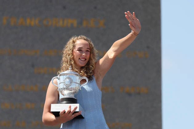 TENNIS : Roland Garros 2026 - Finale Simple Dames - 07 06 2026 Mirra Andreeva (RUS) ParisFrance  Copyright: xMichaelxBaucherx