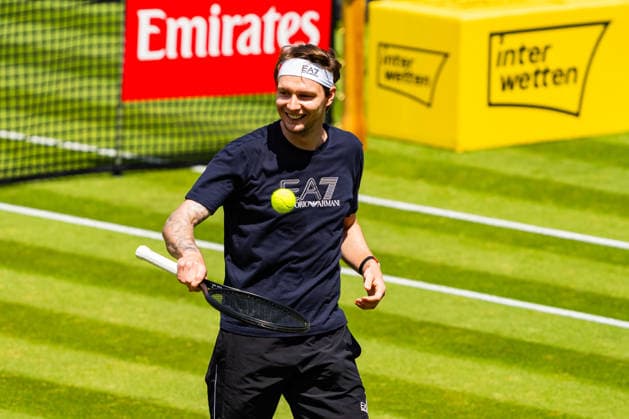 Stuttgart, GERMANY - June 07: Alexander Bublik (KAZ) during the Qualifying Singles Match between Taylor Fritz (USA) vs. Alexander Bublik (KAZ) at BOSS OPEN 2026, Tennisanlage Weissenhof on June 07, 2026 in Stuttgart, Germany. Baden-Württemberg Germany Copyright: xTimoxSteinx