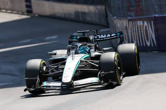 George Russell (Mercedes-AMG Petronas 63), Rennen, Grosser Preis von Monaco, Motorsport, Herren, Formel 1, 07.06.2026 Monte Carlo Monaco MCO