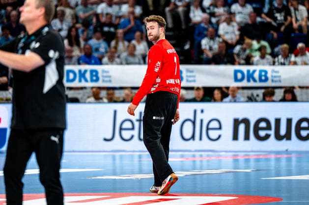 07.06.2026, xdobgx, Handball Daikin HBL, THW Kiel - TBV Lemgo Lippe v.l. Gonzalo Perez De Vargas (Kiel, 1) Freisteller, Einzelbild, Ganzkoerper Kiel