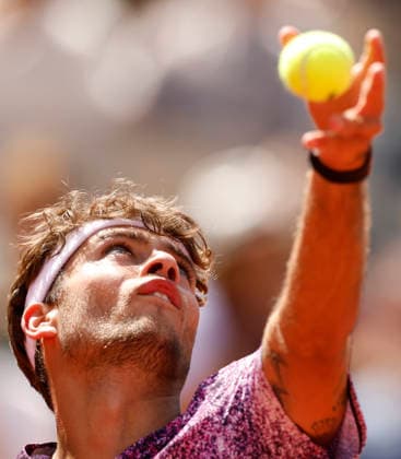 June 7, 2026, Paris, Paris, France: Flavio COBOLLI (ITA) during the tennis Grand Slam of Roland Garros 2026, menÃ¢â‚¬â ¢s final match between Flavio COBOLLI (ITA) and Alexander ZVEREV (GER) at Roland Garros Stadium - on June 07 2026 .Paris - France Paris France - ZUMAb253 20260607_zsp_b253_066 Copyright: xLoicxBaratouxx