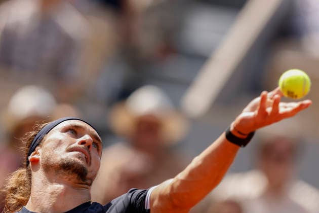 June 7, 2026, Paris, Paris, France: during the tennis Grand Slam of Roland Garros 2026, menÃ¢â‚¬â ¢s final match between Flavio COBOLLI (ITA) and Alexander ZVEREV (GER) at Roland Garros Stadium - on June 07 2026 .Paris - France Paris France - ZUMAb253 20260607_zsp_b253_067 Copyright: xLoicxBaratouxx