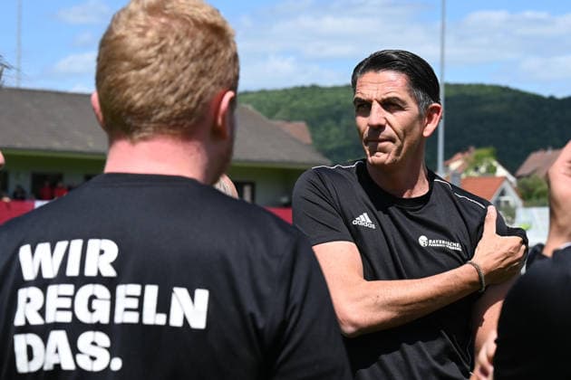 07.06.2026 - Fussball - Saison 2025 2026 - Testspiel Freundschaftsspiel Vorbereitungsspiel : SV Gloria Weilersbach - TSV Germania Kirchehrenbach - LuPf - xluxpfx - Deniz Aytekin ( Schiedsrichter )