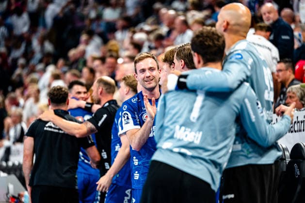 07.06.2026, xdobgx, Handball Daikin HBL, THW Kiel - TBV Lemgo Lippe v.l. Bobby Schagen (TBV Lemgo Lippe, 14) applaudiert, applauds Kiel
