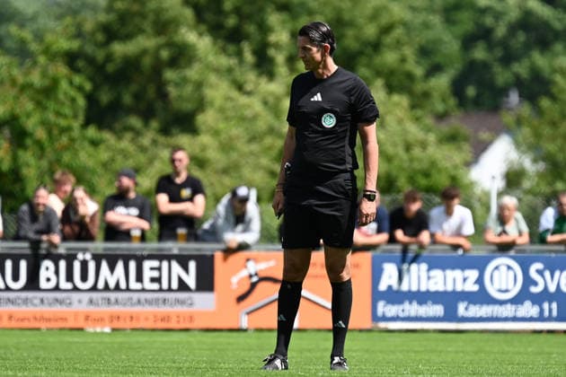 07.06.2026 - Fussball - Saison 2025 2026 - Testspiel Freundschaftsspiel Vorbereitungsspiel : SV Gloria Weilersbach - TSV Germania Kirchehrenbach - LuPf - xluxpfx - Deniz Aytekin ( Schiedsrichter )